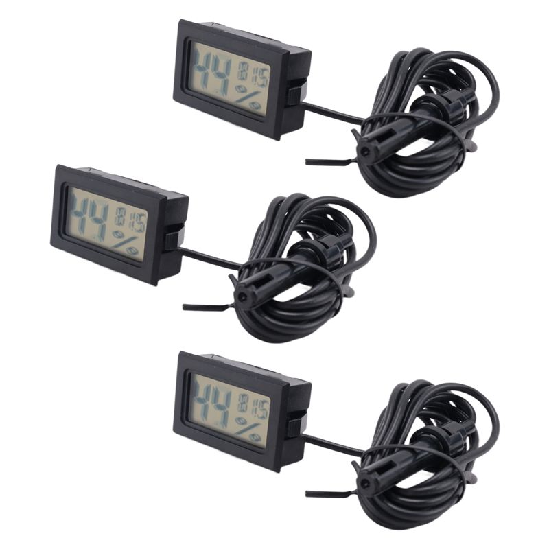 Digital Hygrometer Probe - [BARU!A93G】 Termometer Digital Higrometer dengan Probe